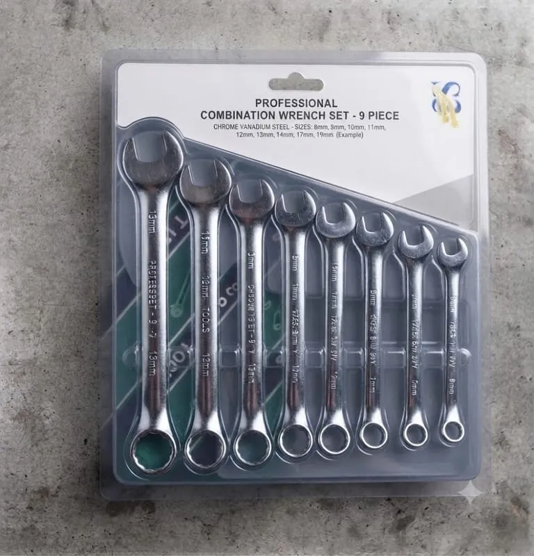 S3 combination wrench set
